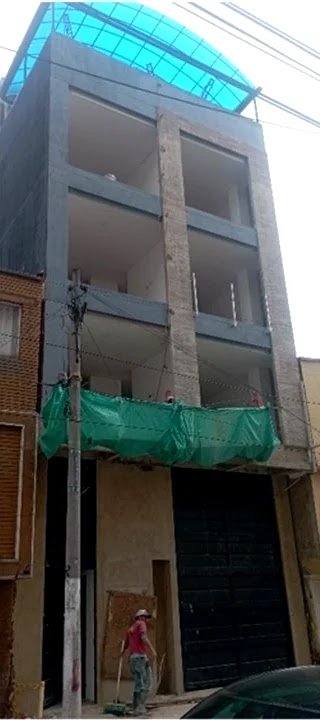 Edificio multifamiliar en construcción